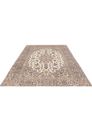 Kashan 204x298 Cm Kashan, Persia, Lana Cardata A Mano