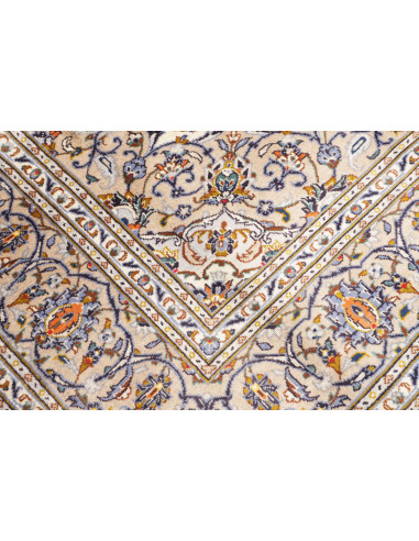 Kashan 204x298 Cm Kashan, Persia, Lana Cardata A Mano