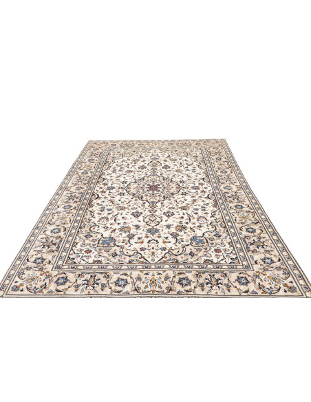 Kashan 197x302 Cm Kashan, Persia, Hand-carded Wool warp: