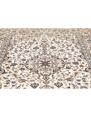 Kashan 197x302 Cm Kashan, Persia, Hand-carded Wool warp: