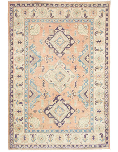 Rug Kazak Co 151x220 Soft Peach Cream