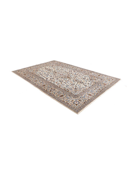 Kashan 196x293 Cm Kashan Persia Hand-carded Wool Cotton