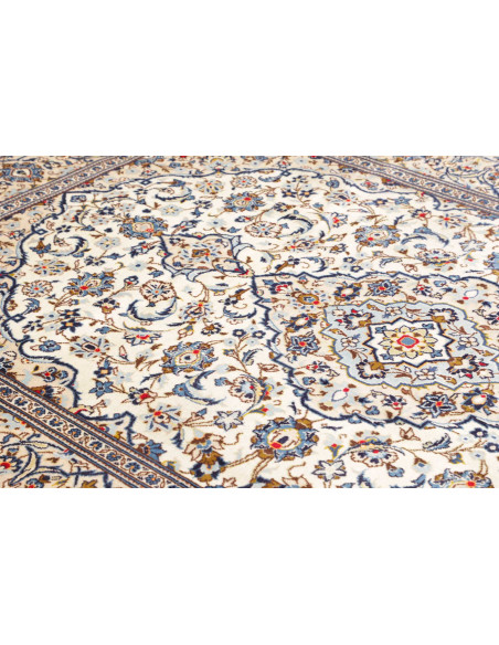 Kashan 195x293 Cm Kashan, Persia, Lana Cardata A Mano