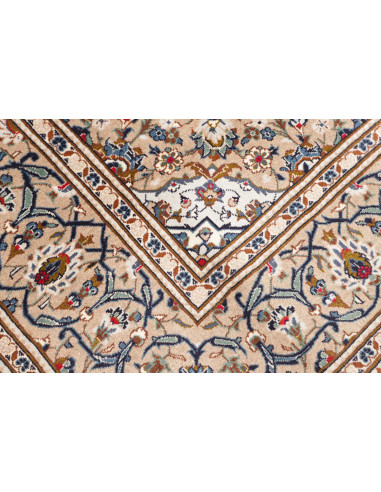 Kashan 197x306 Cm Kashan, Persia, Lana Cardata A Mano