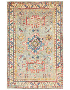 Rug Kazak Co 118x185 Sage Green Terracotta