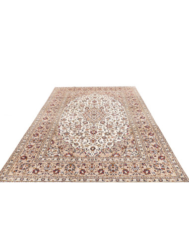 Kashan 200x305 Cm Kashan, Persia, Hand-carded Wool warp: