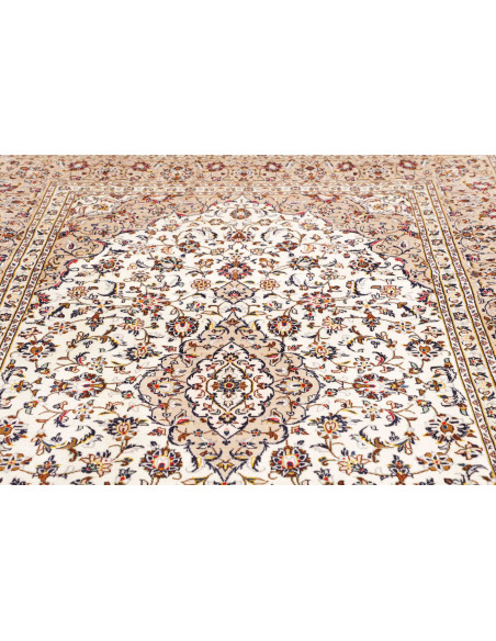 Kashan 200x305 Cm Kashan, Persia, Hand-carded Wool warp: