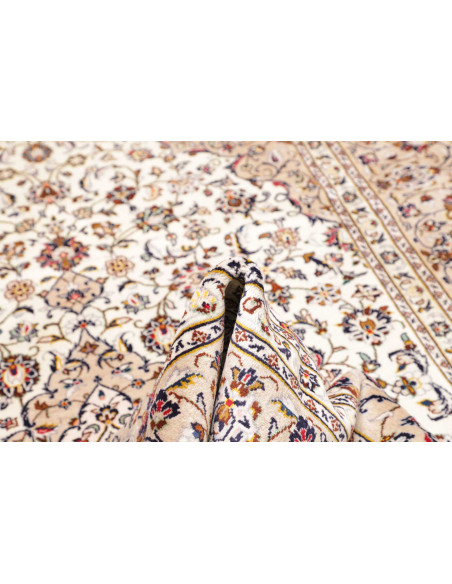 Kashan 200x305 Cm Kashan, Persia, Lana Cardata A Mano