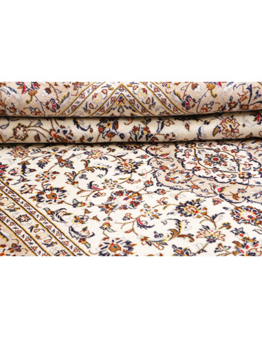 Kashan 200x305 Cm Kashan, Persia, Lana Cardata A Mano