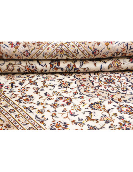 Kashan 200x305 Cm Kashan, Persia, Lana Cardata A Mano