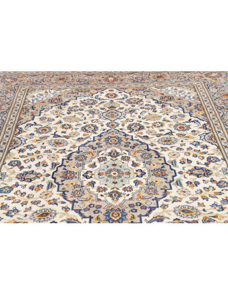 Kashan 194x307 Cm Kashan Persia Hand-carded Wool