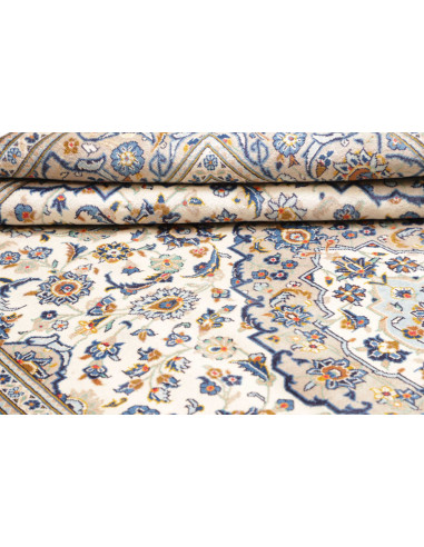 Kashan 194x307 Cm Kashan Persia Hand-carded Wool