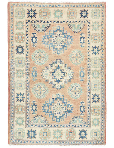 Rug Kazak Co 82x123 Peach Blue