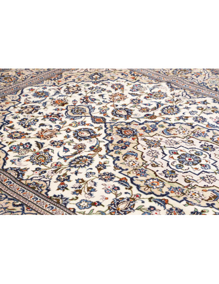 Kashan 196x312 Cm Kashan, Persia, Hand-carded Wool, Cotton,