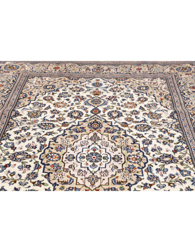 Kashan 196x312 Cm Kashan, Persia, Hand-carded Wool, Cotton,
