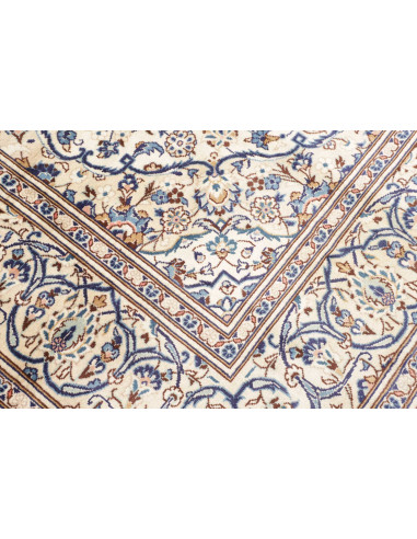 Kashan 200x305 Cm Kashan, Persia, Lana Cardata A Mano,