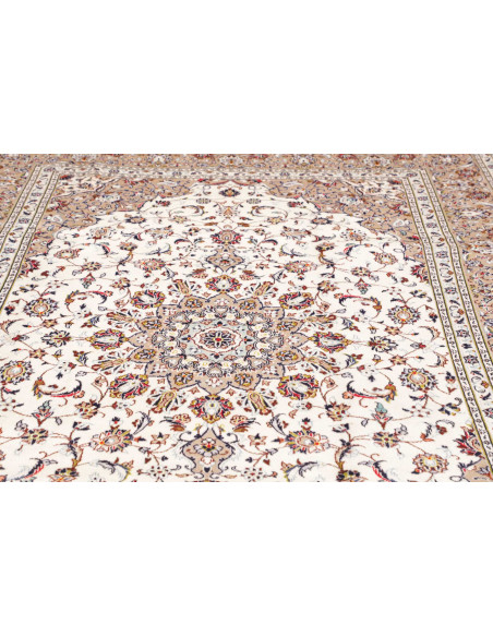 Kashan 200x295 Cm Kashan, Persia, Lana Cardata A Mano