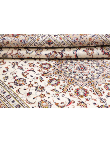 Kashan 200x295 Cm Kashan, Persia, Hand-carded Wool warp:
