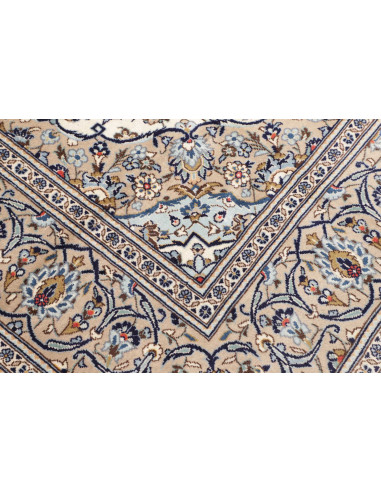 Kashan 202x322 Cm Kashan, Persia, Lana Cardata A Mano