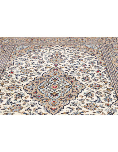 Kashan 202x322 Cm Kashan, Persia, Lana Cardata A Mano