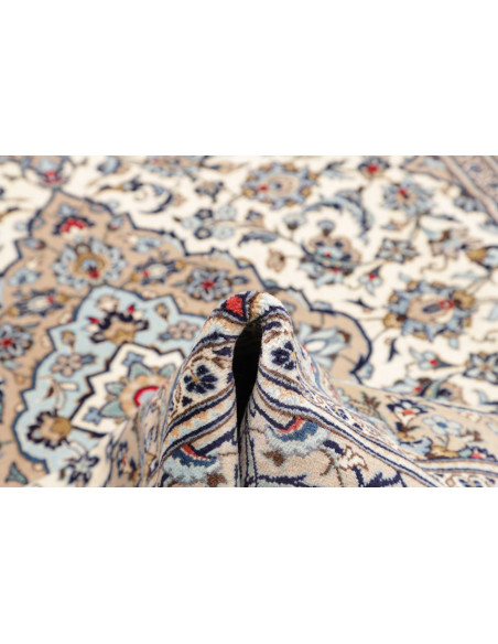 Kashan 202x322 Cm Kashan, Persia, Lana Cardata A Mano