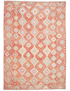 Tappeto Killim Afgahnistan 205x290 Terracotta C