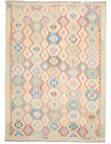 Tappeto Killim Afgahnistan 211x300 Toni Pastell