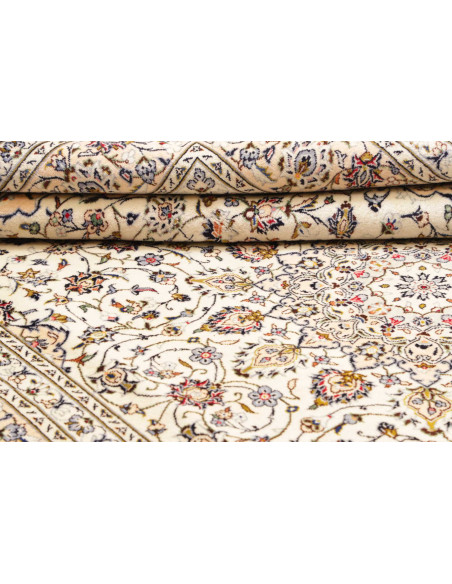 Kashan 200x305 Cm Kashan Persia Hand-carded Wool