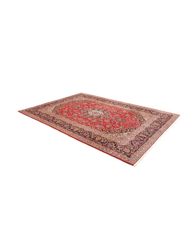 Rug Ardakan Persia 203x295 Scarlet Red Navy Blu