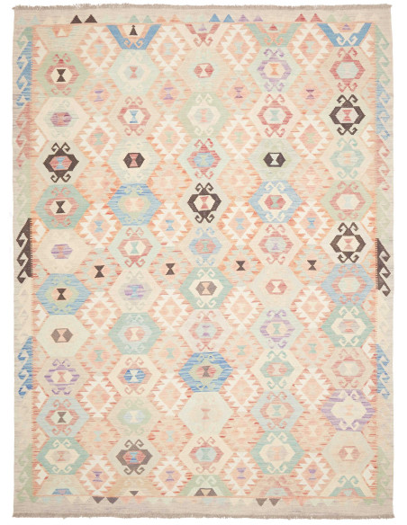 Rug Killim 216x288 Pastel Multicolored