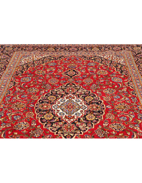 Rug Ardakan Persia 203x295 Scarlet Red Navy Blu