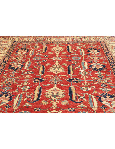 Rug Kazak Fine Pakistan 248x322 Terracotta Red
