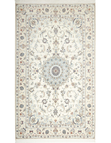 Tappeto Nain 9La Persia bianco azzurro 160x270