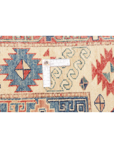 Tappeto Kazak Fine Pakistan 148x191 Rosso Crema