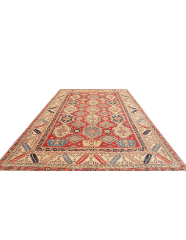 Rug Kazak Fine Pakistan 268x370 Terracotta Red
