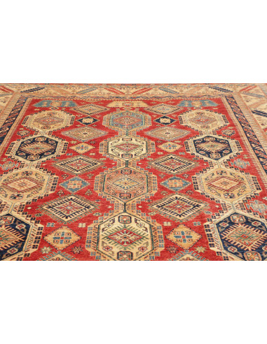Rug Kazak Fine Pakistan 268x370 Terracotta Red