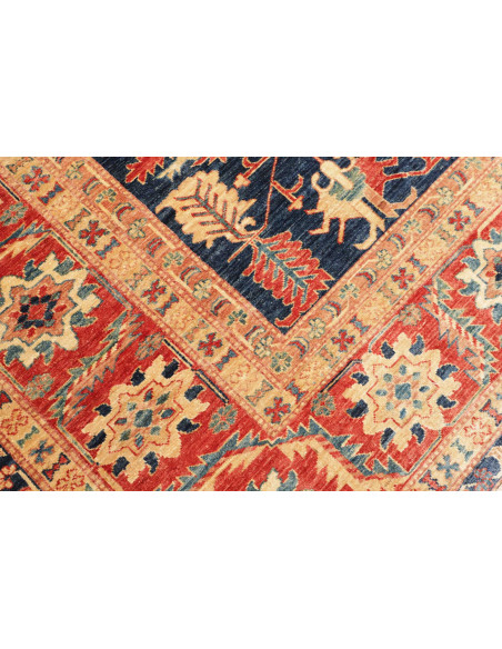 Rug Kazak Fine Pakistan 249x303 Indigo Blue Ter
