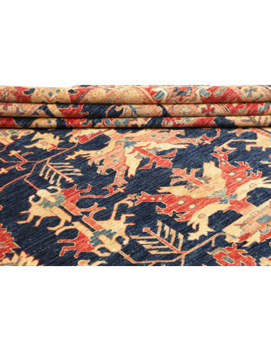 Rug Kazak Fine Pakistan 249x303 Indigo Blue Ter
