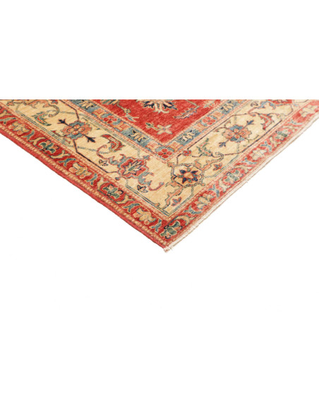 Tappeto Kazak Fine Pakistan 168x245 Rosso Terra