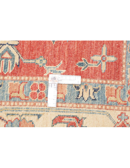 Tappeto Kazak Fine Pakistan 168x245 Rosso Terra