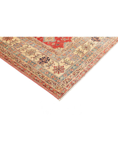 Tappeto Kazak Fine Pakistan 278x354 Rosso Ruggi