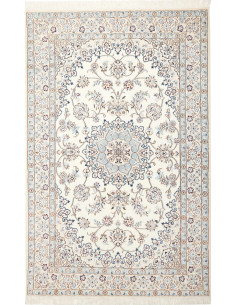 Tappeto Nain 9La Persia bianco 140x217