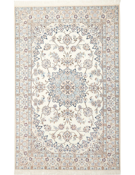 Tappeto Nain 9La Persia bianco 140x217