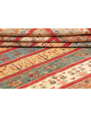 Rug Rubin Pakistan 303x410 Earth Red Beige