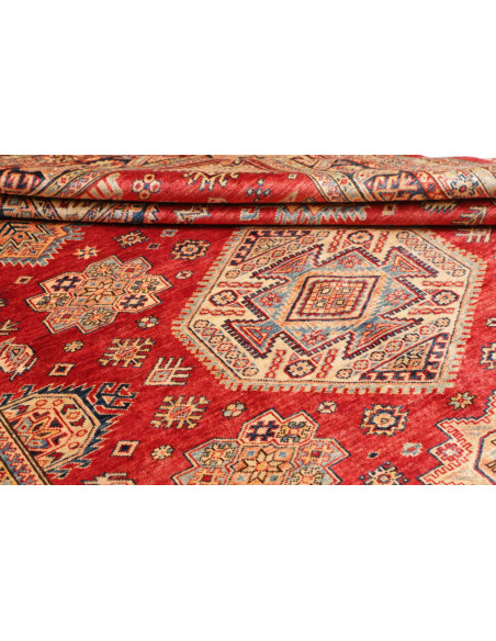 Rug Kazak Fine Pakistan 187x265 Terracotta Red