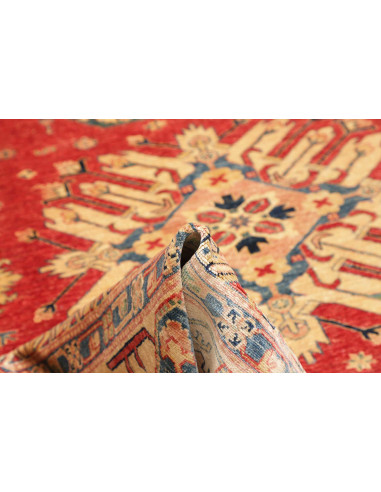Rug Kazak Fine Pakistan 240x314 Terracotta Red