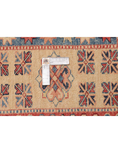 Tappeto Kazak Fine Pakistan 274x374 Rosso Terra