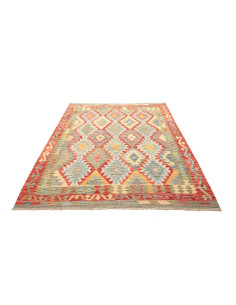 Tappeto Kilim Afghanistan marrone beige 159x214 2