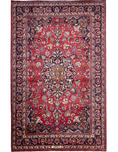 Mashad 204x325 Cm Mashad Persia Hand-carded Wool Cotton