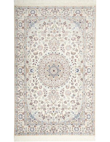 Tappeto Nain 9La Persia bianco azzurro 132x214